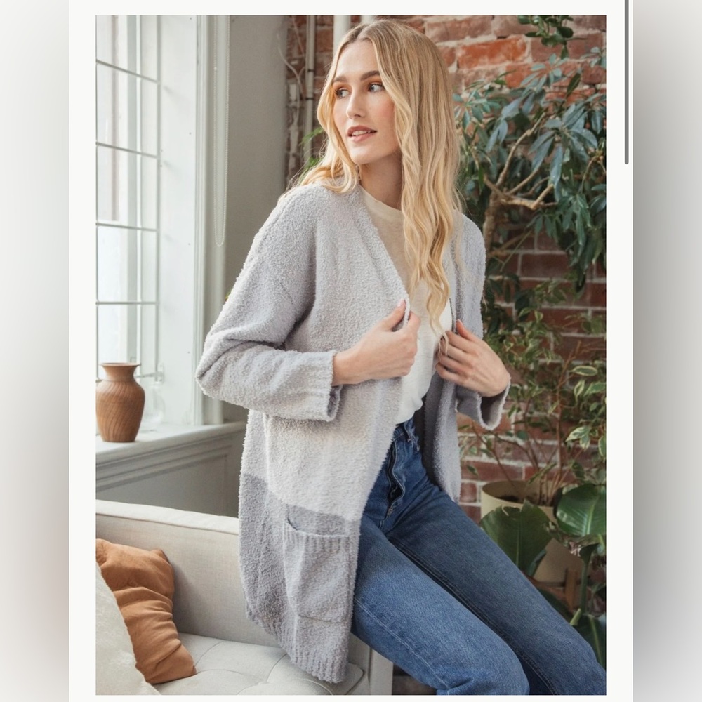 Gray Thread & Supply Cozy Cloud Wrap Cardigan